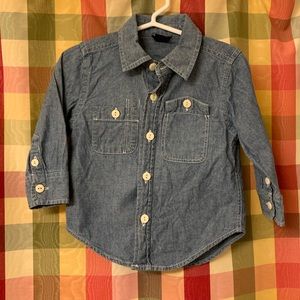 12-18 month GAP button down shirt
